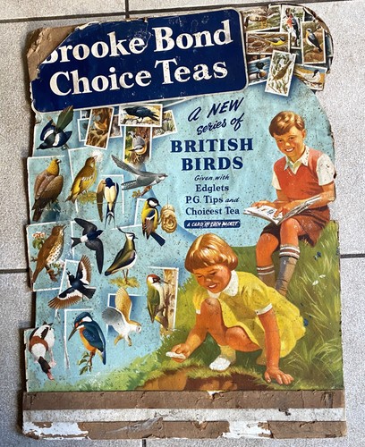 Vintage brooke bond large ezel - vintage,