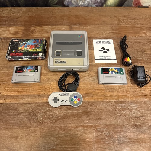 Snes super nintendo console - snes,