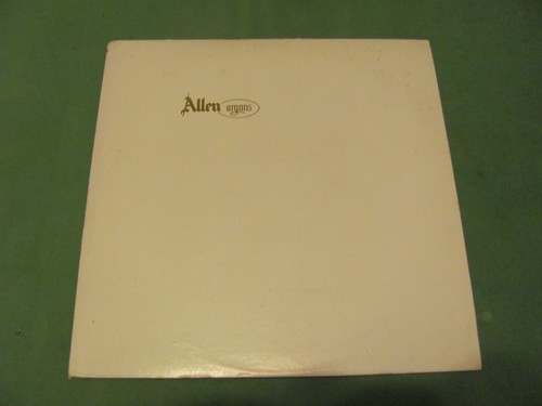 Vintage allen organs vinyl - organs,