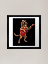 Bloodhound Playing Electric