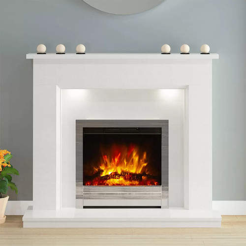 Electric fireplace suite 52in - electric,