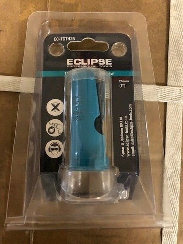 Eclipse 25mm holesaw - hole, saw