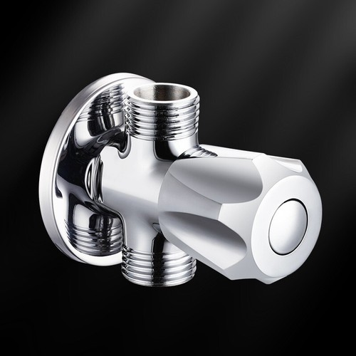 Chrome angle stop - chrome, valve