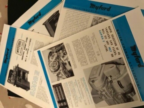 Myford ml7 super vintage - myford,