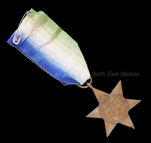 Ww2 atlantic star medal - star,