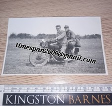 Original Vintage Motorcycle Biker Photo  1950s, British, Motorbikes, Lot 1 TM677