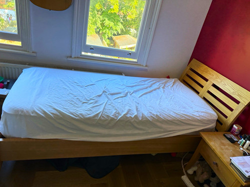 John lewis solid oak single - john,