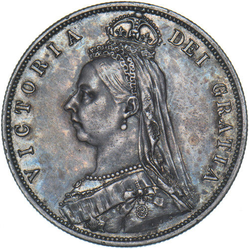 1887 halfcrown victoria - 1887,