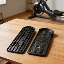 Black abs stepper foot pedals - abs,