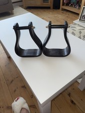 Western Stirrups And Webbing Leathers