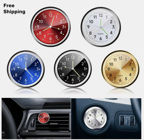 Stick dashboard car clock - dashboard,