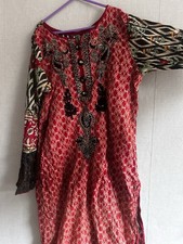 Designer Shalwar Kameez Indian Pakistani Khaddi Maria B.Sapphire Gul Ahmed