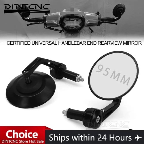 Handlebar end rearview mirrors - handlebar,