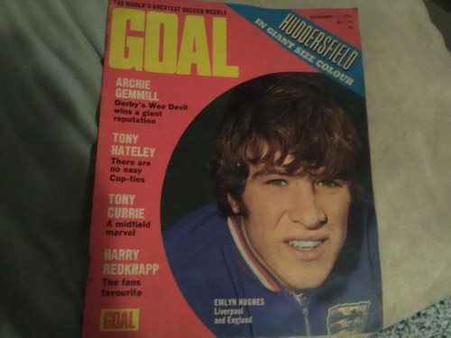 Goal football magazine issue - football, magazine,