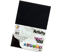 Black craft card art - craft,