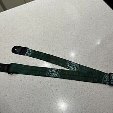 Paper Jams Guitar Strap Green Excellent Condition 