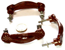 SUPERB SET x8 MOTTLED BROWN