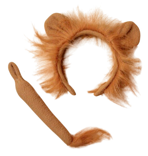 Lion ears and tail set - ears,
