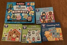 4 Orchard Toys Games and 1