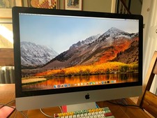 Apple iMac 27 - 1.1 TB Fusion Drive,  i7, 3.5 4GHz quad-core, 16GB RAM (A1419)