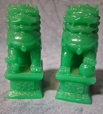 Pair Fu Foo Dog Guardian Lion