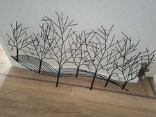 Brown Metal Wall Art - Trees - 38in x 23in
