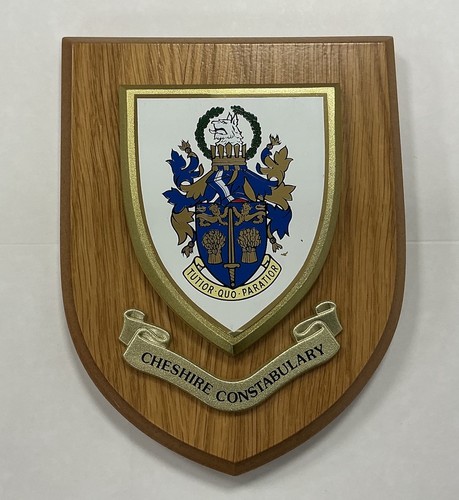 Cheshire constabulary wooden - constabulary,