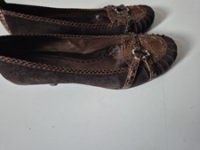 Roberto Botella Brown Suede HEELS Shoes UK6 EU39