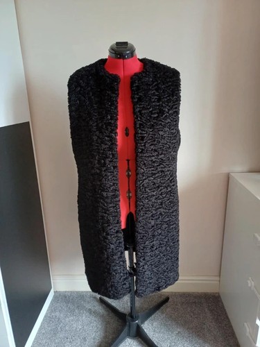 Next black faux fur - next,