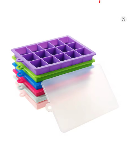 Silicone ice cube tray grid - cube,