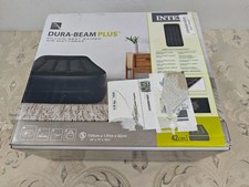 Intex Twin Pillow Rest Raised Airbed With Fiber-Tech RP, Inflated Size: 99cm x 1