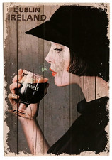 Guinness Girl Dublin Ireland