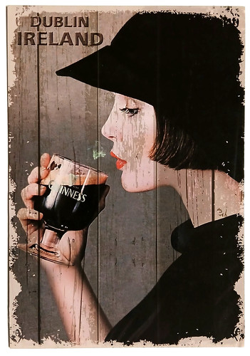 Guinness girl dublin ireland - dublin,