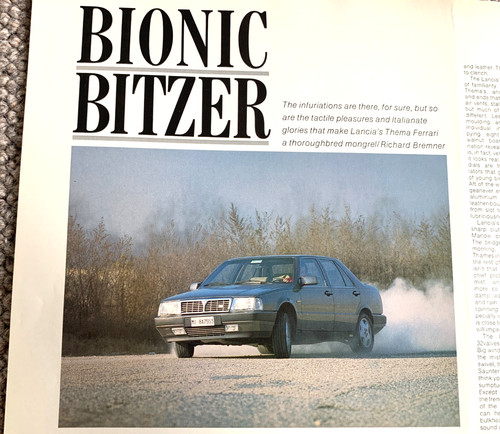 Lancia thema - lancia,
