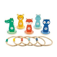 Janod Animals Wooden Ring Toss