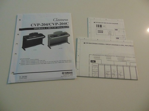 Yamaha clavinova piano cvp 204 - yamaha,