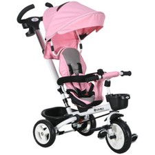 HOMCOM 6 in 1 Baby Push Trike