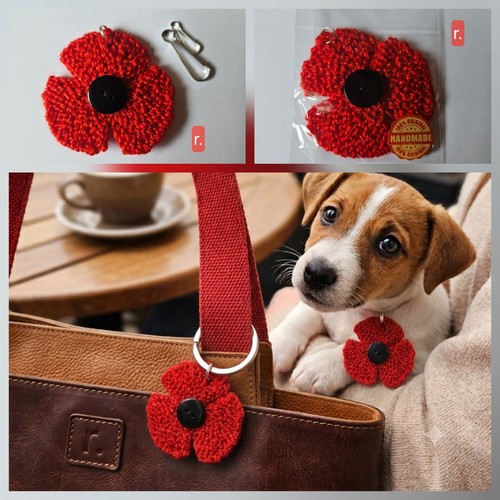 Remembrance poppy sparkle red - sparkle,
