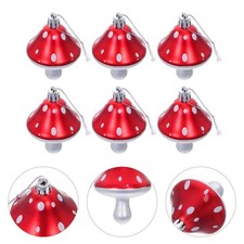  20 Pcs Mushroom Ornaments