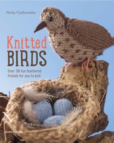 Knitted birds over fun - birds:,