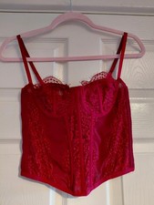 Ladies Size 8-10 Sexy Burgundy