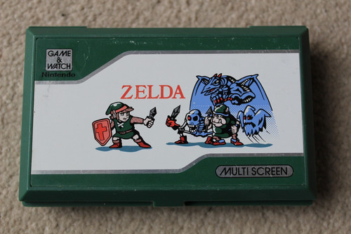 Nintendo game watch - &, zelda