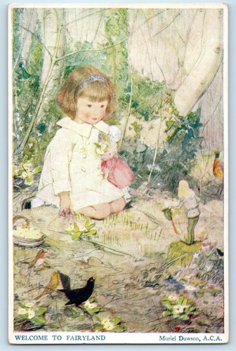 C1910 welcome fairyland - welcome,