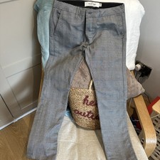 Top man Prince of Wales Check Print Trousers 32/30