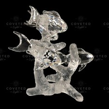 Swarovski Crystal SCHOOL OF FISH 666355 Aquatic Worlds Mint Rare Boxed Retired