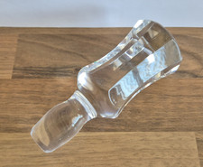 Antique HEAVY SOLID CUT Clear