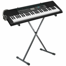 Casio CTK-2550AD Full Size 61 Key Keyboard with Stand & Headphones Black