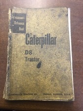 Caterpillar Service Manual for D8 Tractor