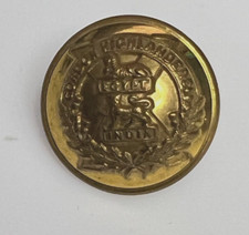 Edwardian Era Gordon Highlanders  Officers button 25 mm Stephen Simpson Preston