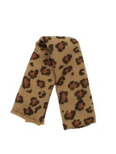 Zara Women's Scarf Brown Animal Print 100% Acrylic Rectangle Scarf